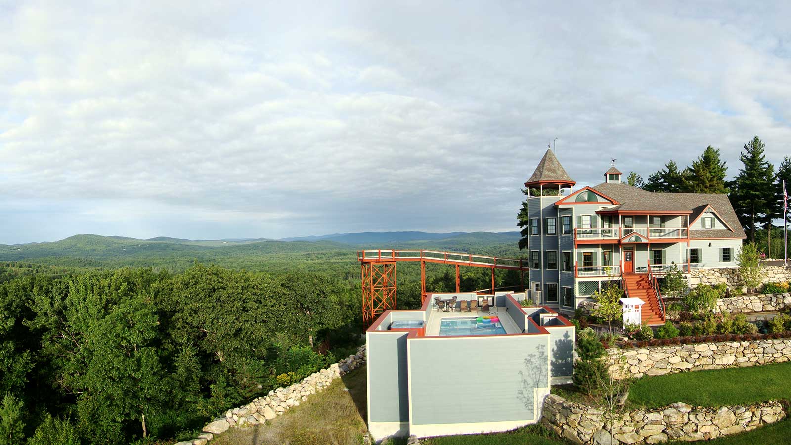 Browher custom luxury home in NH